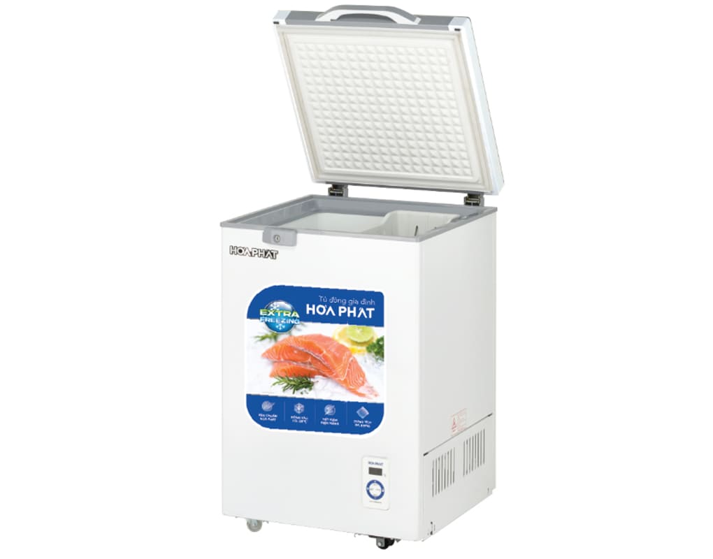 Tủ đông cánh kính Hòa Phát 107 Lít HPF AD6107.T1